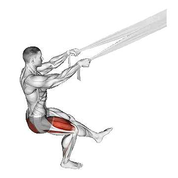 Assisted single-leg squat/اسکات تک پا کمکی