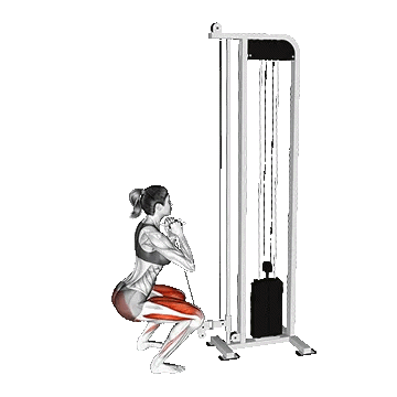 Cable Goblet Squat/گابلت اسکات سیمکش