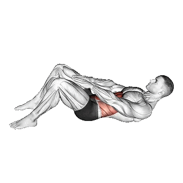 Knee Touch Crunch/کرانچ نیمه لمس زانو