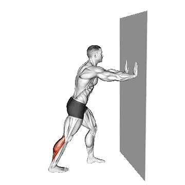 Heel Press Stretch/کشش ساق پا دیوار