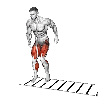 Lateral Ladder Drill/حرکت به پهلو لدر