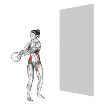 Medicine Ball Rotational Throw/پرتاب چرخشی مدیسن بال از پهلو