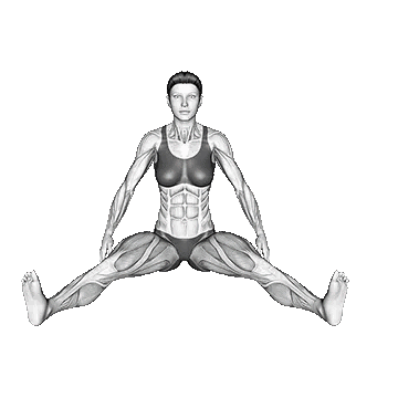 Seated Wide Angle Pose Sequence/کشش پا باز II