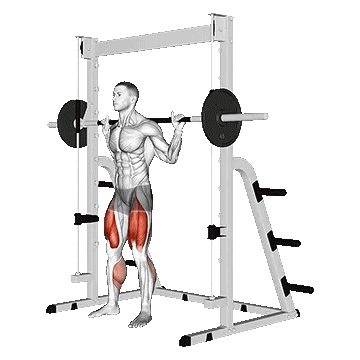 Smith Full Squat/فول اسکات اسمیت