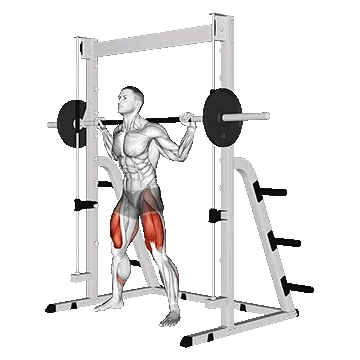 Smith Sumo Squat/سومو اسکات اسمیت