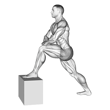 Standing Hip Flexor Stretch/کشش خم کننده لگن در حالت ایستاده